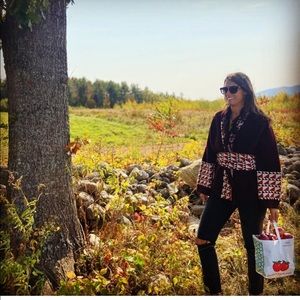 Cardigan with wrap belt